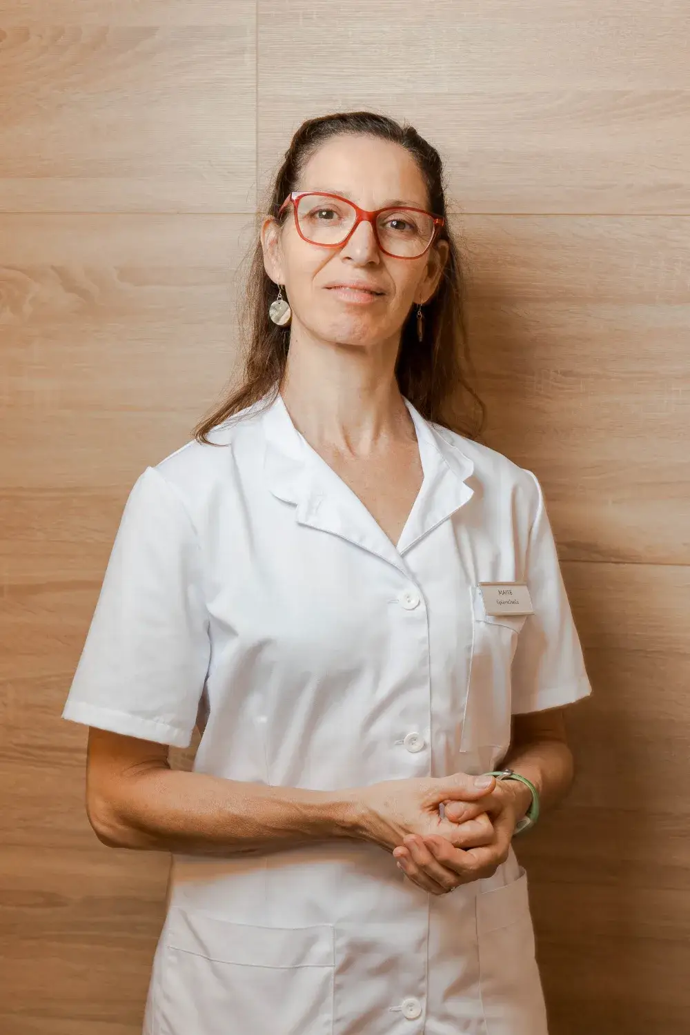 Maite Ariño, óptica-optometrista del Centre Oftalmològic Arumí